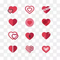 爱红色装饰背景载体材料-空若网 爱红色装饰背景载体材料-空若网