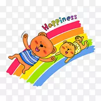 卡通插图-可爱的熊-空若网 卡通插图-可爱的熊-空若网