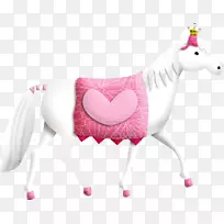 马匹动画剪贴画-卡通白马-空若网 马匹动画剪贴画-卡通白马-空若网