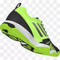 阿迪达斯原装绿色运动鞋-体育场地板-空若网 阿迪达斯原装绿色运动鞋-体育场地板-空若网