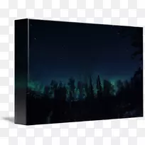 桌面壁纸显示装置电脑显示器矩形北极光-空若网 桌面壁纸显示装置电脑显示器矩形北极光-空若网