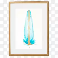 画框羽毛-空若网 画框羽毛-空若网