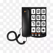 专用大按钮T 101无显示黑色电话家庭及商务电话TopCom ts 6651固定电话与大键手机-空若网 专用大按钮T 101无显示黑色电话家庭及商务电话TopCom ts 6651固定电话与大键手机-空若网