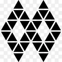 三角形对称形状多边形线三角形-空若网 三角形对称形状多边形线三角形-空若网