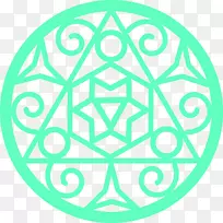 圆叶夹艺术圆圈-空若网 圆叶夹艺术圆圈-空若网