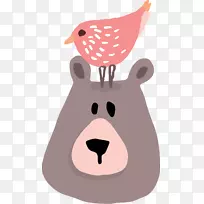 卡通插图-卡通熊-空若网 卡通插图-卡通熊-空若网