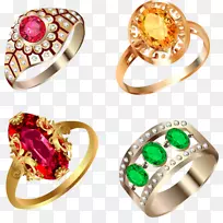 宝石版税-免费剪贴画.手绘钻石戒指-空若网 宝石版税-免费剪贴画.手绘钻石戒指-空若网