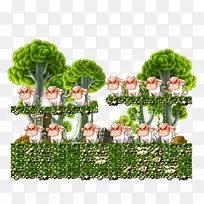 花盆乔木灌木-花-空若网 花盆乔木灌木-花-空若网