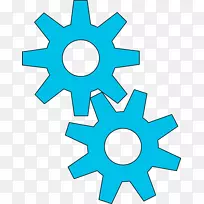 齿轮剪贴画-空若网 齿轮剪贴画-空若网