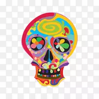 头盖骨保险杠贴纸汽车头骨-空若网 头盖骨保险杠贴纸汽车头骨-空若网