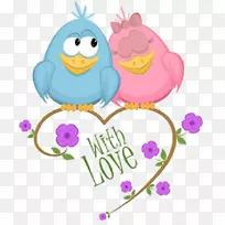 爱鸟卡通画.卡通动物爱好者-空若网 爱鸟卡通画.卡通动物爱好者-空若网