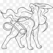 ������Suicune��ɫ��Entei Pok��mon-ͯ������-������