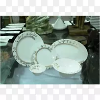 盘子瓷餐具椭圆形观景套餐-空若网 盘子瓷餐具椭圆形观景套餐-空若网