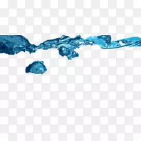 气泡-氧气泡与水混合。-空若网 气泡-氧气泡与水混合。-空若网