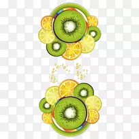 猕猴桃海报-创意猕猴桃材料-空若网 猕猴桃海报-创意猕猴桃材料-空若网