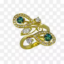 耳环珠宝翠绿宝石钻石戒指-空若网 耳环珠宝翠绿宝石钻石戒指-空若网