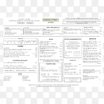 文件行-餐厅菜单列表-空若网 文件行-餐厅菜单列表-空若网
