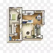 平面图设计-空若网 平面图设计-空若网