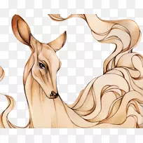 画卡通.手绘和手绘鹿的创作浪潮-空若网 画卡通.手绘和手绘鹿的创作浪潮-空若网