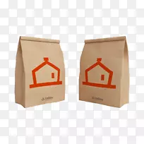 巴登-巴登餐车餐厅-纸袋-空若网 巴登-巴登餐车餐厅-纸袋-空若网