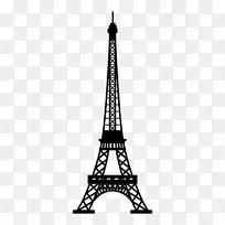 埃菲尔铁塔和平墙贴纸-科罗拉-空若网 埃菲尔铁塔和平墙贴纸-科罗拉-空若网
