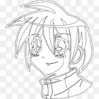 线条艺术鼻子画白色卡通.鼻子-空若网 线条艺术鼻子画白色卡通.鼻子-空若网