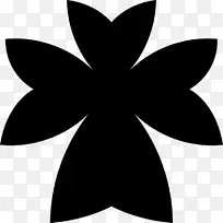 花瓣对称叶白色图案-空若网 花瓣对称叶白色图案-空若网