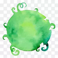 ��ɫˮ�ʻ����ز�ͼ-��ɫ����-������