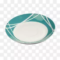 餐具碟青绿色瓷盘套-空若网 餐具碟青绿色瓷盘套-空若网