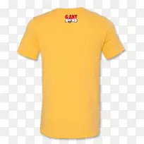 T恤衫黄色上衣戴太阳镜小狗-空若网 T恤衫黄色上衣戴太阳镜小狗-空若网