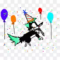 生日派对绘画剪贴画-生日-空若网 生日派对绘画剪贴画-生日-空若网