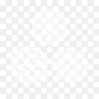 白色对称黑角图案-雪花-空若网 白色对称黑角图案-雪花-空若网
