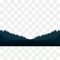 桌面壁纸树剪影电脑字体树-空若网 桌面壁纸树剪影电脑字体树-空若网