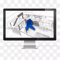 电脑显示器广告工程组织设计-空若网 电脑显示器广告工程组织设计-空若网