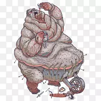 艺术插画家-心灵被吹-空若网 艺术插画家-心灵被吹-空若网