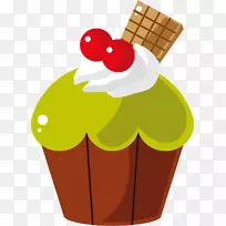 纸杯蛋糕面包店插图-卡通美食家蛋糕-空若网 纸杯蛋糕面包店插图-卡通美食家蛋糕-空若网