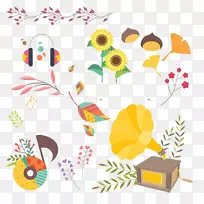 花卉设计叶植物绿叶和植物-空若网 花卉设计叶植物绿叶和植物-空若网