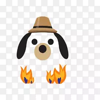 小狗鼻子夹艺术-冬季狂欢-空若网 小狗鼻子夹艺术-冬季狂欢-空若网