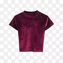 袖套t恤衫裁剪上衣-空若网 袖套t恤衫裁剪上衣-空若网