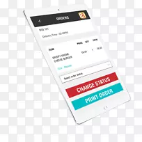 电子品牌字体-餐厅菜单应用-空若网 电子品牌字体-餐厅菜单应用-空若网
