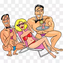 卡通插画-美容服务-空若网 卡通插画-美容服务-空若网