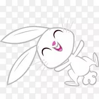 线艺术眼动画剪贴画兔-空若网 线艺术眼动画剪贴画兔-空若网