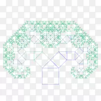 毕达哥拉斯树型-空若网 毕达哥拉斯树型-空若网