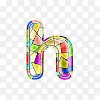 图文图形设计鞋插图.彩色玻璃字母h-空若网 图文图形设计鞋插图.彩色玻璃字母h-空若网