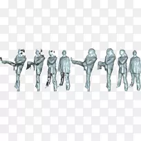 白色有机体字体设计-空若网 白色有机体字体设计-空若网