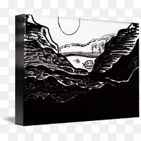 白色长方形黑色m字形湖山-空若网 白色长方形黑色m字形湖山-空若网