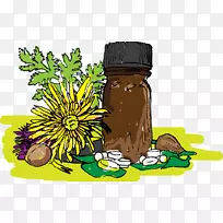 开花植物中草药剪贴画-花-空若网 开花植物中草药剪贴画-花-空若网