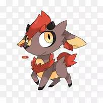 山羊布培迪亚宝可蒙画-山羊-空若网 山羊布培迪亚宝可蒙画-山羊-空若网