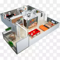 楼面平面图模型房地产规模-空若网 楼面平面图模型房地产规模-空若网