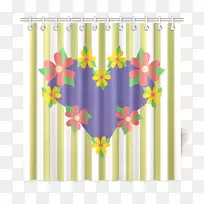 窗帘长方形浴帘-空若网 窗帘长方形浴帘-空若网